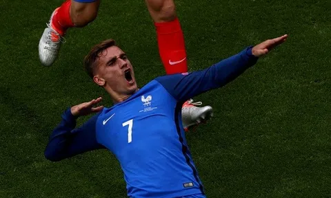 TRỰC TIẾP Pháp 2-1 CH Ireland: Griezmann lập cú đúp (FT)