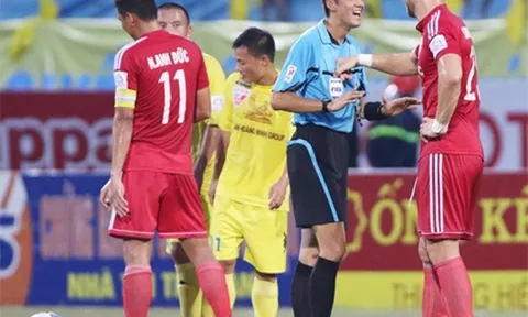 Trọng tài Thái Lan và Nhật Bản sẽ bắt chính tại V.League