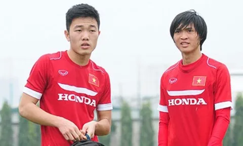 Tuấn Anh, Công Phượng, Xuân Trường chúc mừng ĐT U19 Việt Nam