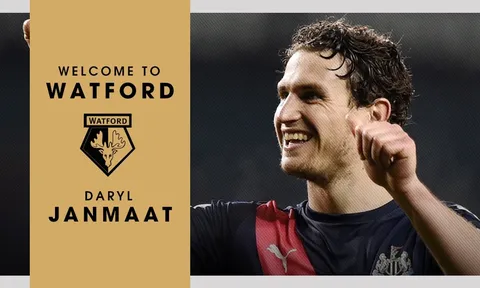 Tuyển thủ Hà Lan chính thức gia nhập Watford