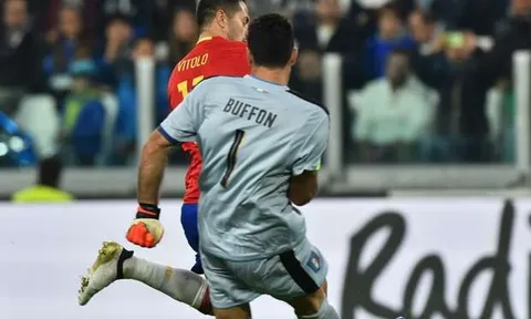 Tuyển thủ TBN sốc khi Buffon mắc sai lầm khó tin