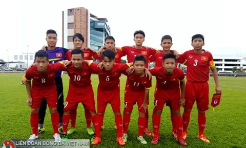 U14 Việt Nam thắng trận đầu tại Festival U14 châu Á