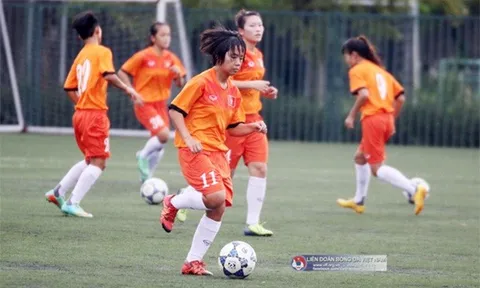 Việt Nam sẵn sàng cho Vòng loại giải vô địch U16 nữ châu Á 2017