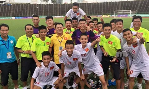 Sau giải U16 ĐNÁ, U16 Việt Nam sẽ tập huấn tại Trung Quốc