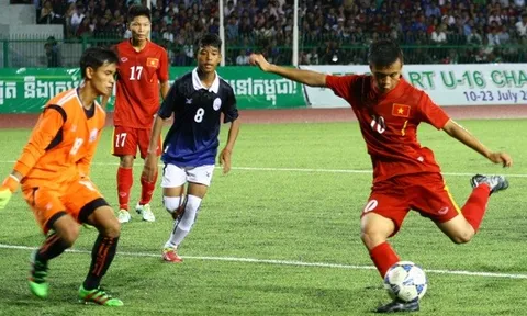 Chung kết U16 ĐNÁ: Những “ngòi nổ” giúp U16 Việt Nam bắn hạ “đại gia” châu Á
