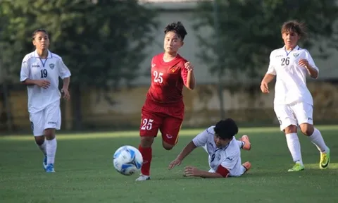 U16 Việt Nam khởi đầu thuận lợi tại vòng loại U16 nữ châu Á 2017