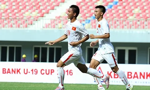 Chung kết U19 KBZ Bank Cup 2016: U19 Việt Nam lên ngôi vô địch