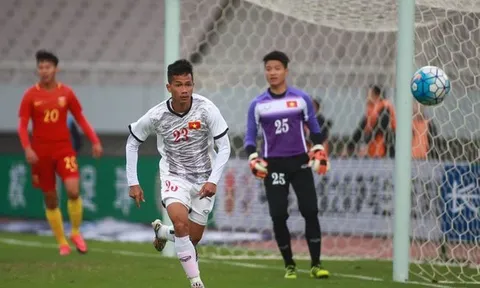 U22 Việt Nam thua 1-3 trong trận cuối giải tứ hùng ở Trung Quốc
