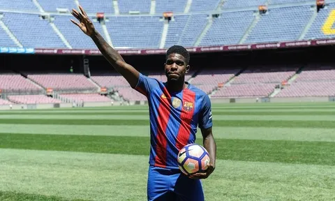 Umtiti, ngôi sao nơi hàng phòng ngự của Barcelona