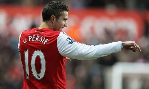 Van Persie khi còn là sát thủ của Arsenal