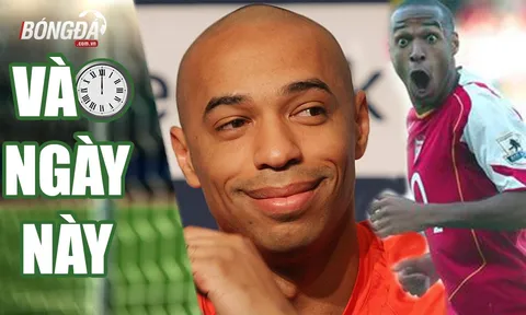 Vào ngày này 18-10, siêu phẩm phá kỷ lục của Thierry Henry, sinh nhật Dante