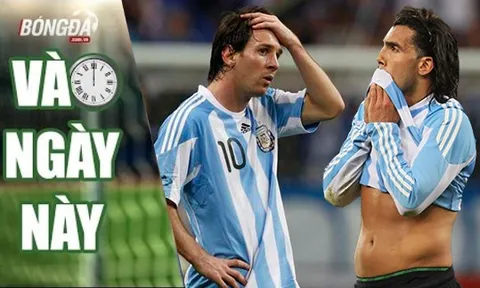 Vào ngày này 8.10 - Dàn sao Argentina và trận thua khó quên