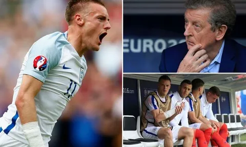 Rực sáng, Jamie Vardy vẫn bị… bỏ rơi?