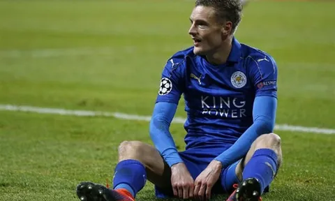 Vardy 'tịt ngòi' 11 trận, Leicester vẫn hân hoan