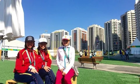 VĐV Việt ngất ngây trước vẻ đẹp của làng Olympic 2016