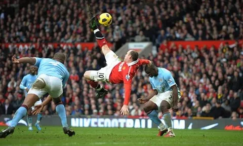 Video: Bàn thắng kinh điển của Rooney vào lưới Man City