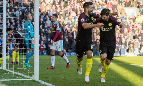 Video: Burnley 1-2 Manchester City (Vòng 13 Ngoại hạng Anh)