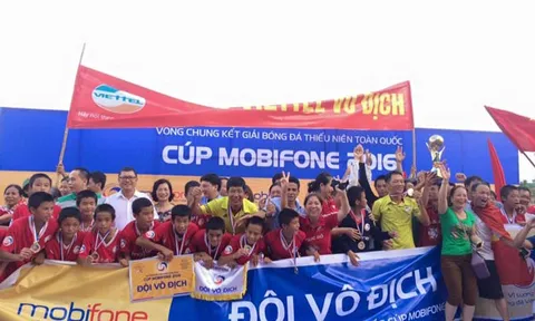 “Bắn hạ” SLNA trên chấm luân lưu, U13 Viettel lên ngôi vô địch