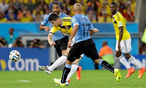 VL World Cup 2018 khu vực Nam Mỹ: Tâm điểm Colombia - Uruguay