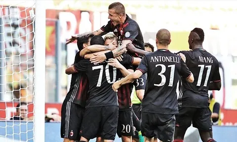 Vòng 1 Serie A - Milan 3-2 Torino