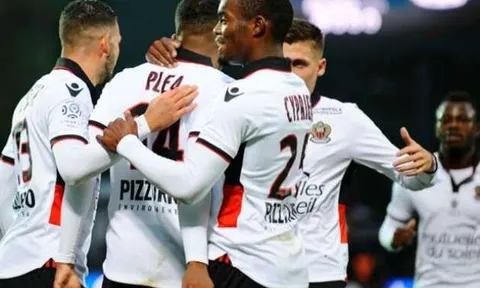Vòng 10 Ligue 1: PSG sẩy chân, Nice vững chắc ngôi đầu