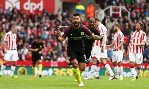 Vòng 2 Premier League - Stoke 1-4 Man City