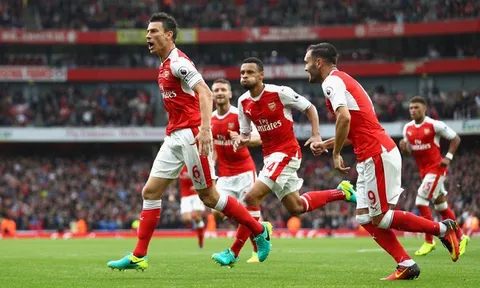 Vòng 4 Premier League - Arsenal 2-1 Southampton