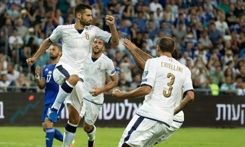 Vòng loại World Cup 2018: Israel 1-3 Italia