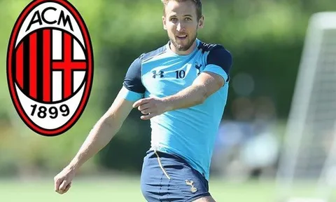 Vừa được bơm tiền, AC Milan quyết "cuỗm" Harry Kane
