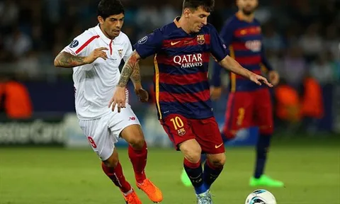 03h00 ngày 15/08, Sevilla vs Barcelona: Thử thách cam go (lượt đi Siêu cúp TBN)