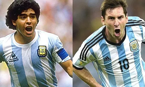 Lionel Messi vĩ đại hơn Diego Maradona