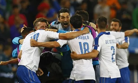 Lượt đầu vòng bảng EURO: Italia và Payet hay nhất