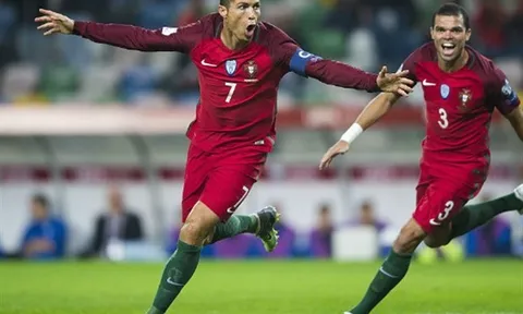 Chùm ảnh: Ronaldo lập Poker, Bồ Đào Nha 'đè bẹp' Andorra
