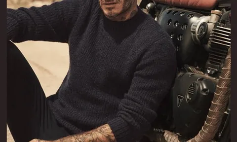 Chùm ảnh: David Beckham đầy phong trần giữa hoang mạc