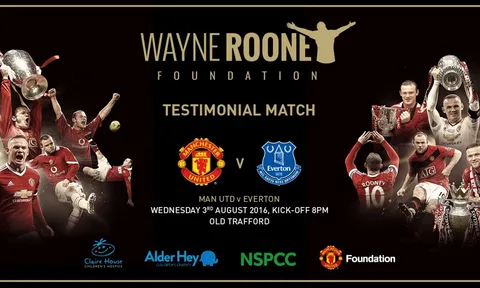 Định ngày tổ chức trận đấu tôn vinh Wayne Rooney