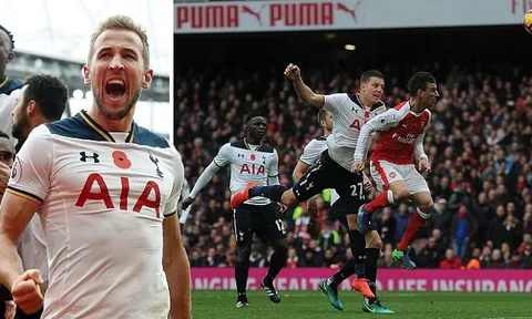 Tottenham ghi bàn hộ, Arsenal vẫn không thể thắng vì Harry Kane
