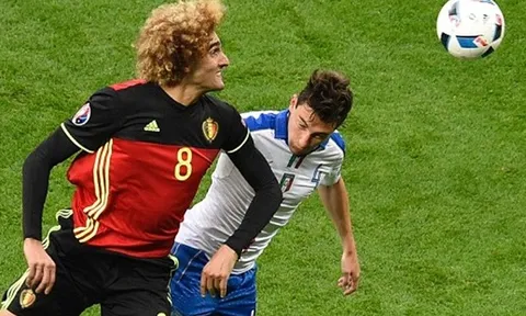Chấm điểm trận Bỉ 0-2 Italia: Sao M.U kém nhất