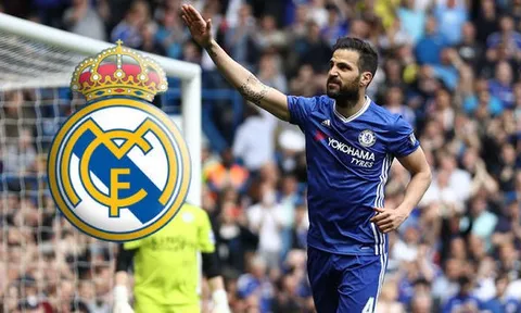 Sốc: Cesc Fabregas sắp về Real Madrid?