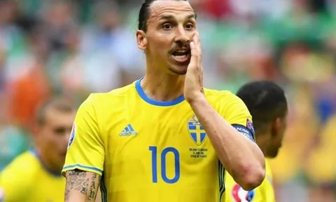 Ibrahimovic đá trận cuối cho Thụy Điển tại EURO 2016