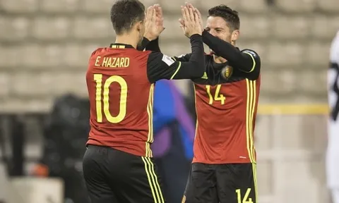 Xem Eden Hazard khuấy đảo hàng thủ Estonia