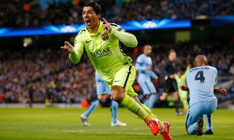 Xem lại màn trình diễn của Luis Suarez vs Man City mùa 2014/2015