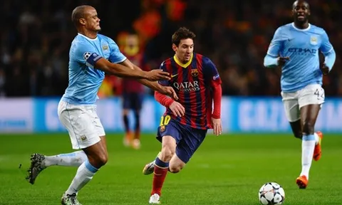 Xem lại Messi 'hành hạ' Man City mùa giải 2014/2015