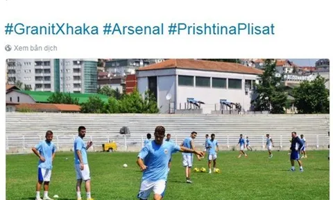 Đầu quân cho Arsenal, Xhaka bất ngờ khoác áo CLB khác