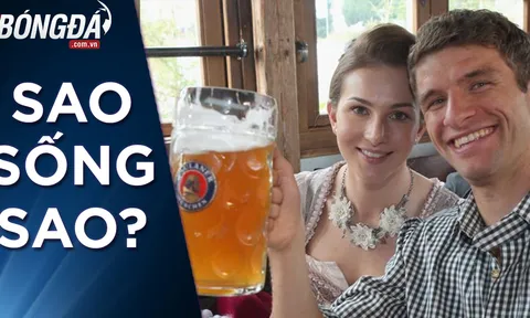 "Xỉn" với dàn sao Bayern tại lễ hội bia lớn nhất hệ mặt trời