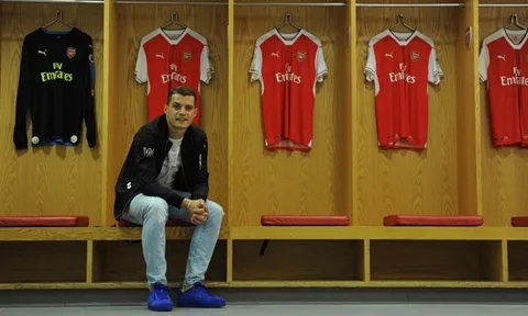 Xong EURO, Xhaka xuất hiện rạng rỡ tại Arsenal
