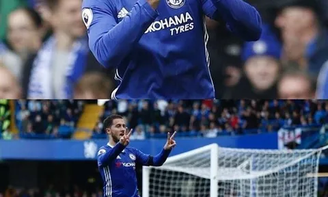 Ý nghĩa đằng sau hành động ăn mừng của Costa và Hazard