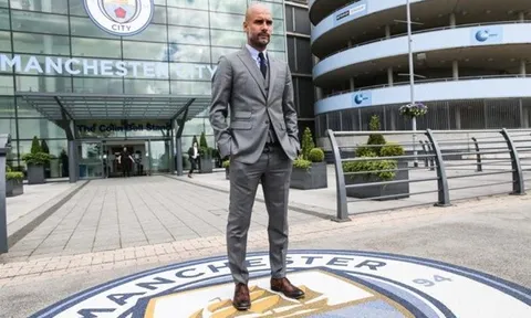 Sốc với lương thưởng của Pep Guardiola tại Man City