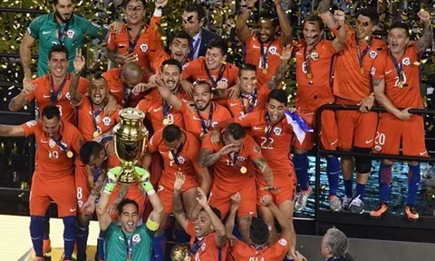 Đội hình hay nhất Copa America 2016: Chile áp đảo