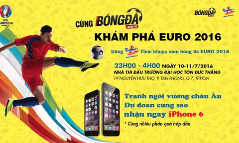 5 lý do không thể bỏ lỡ sự kiện 'Cùng Bóng Đá khám phá EURO'