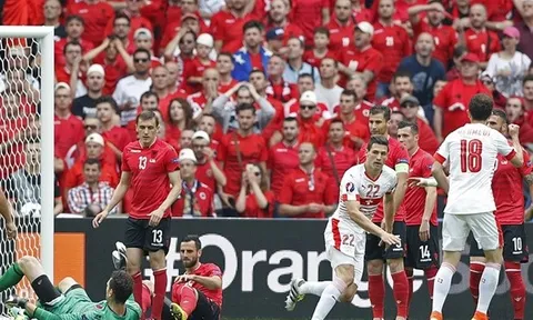 Tung đòn phủ đầu, Thụy Sĩ hạ gục nhanh Albania